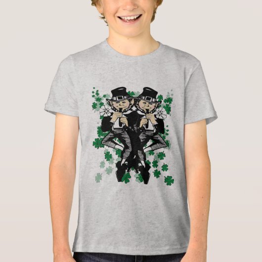 ラッキーが2倍のレプラコーン トライブレンドTシャツ (正面)