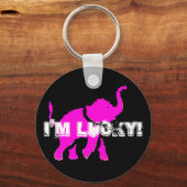 ラッキーだ！ キーホルダー (正面)