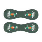 ラッキーで髭の生えた聖パトリックの日レプレシャン 野球ボール (パネル)