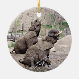 ラッキーとキンバ2014 セラミックオーナメント