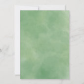 ラッキーなひとへのキュートなディスコボール 1歳の誕生日招待状 招待状 (裏面)