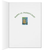 ラッキーなアイリッシュレプレシャンSQUIRREL GREETING CARD VERS (内側 (右))