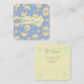 ラッキーなカード： ノートカード (正面/裏面)