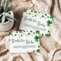 ラッキーなチャームの赤ちゃんシャワーブックリクエスト