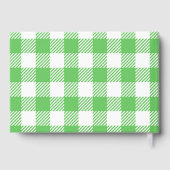 ラッキーなチャームの赤ちゃんシャワー ゲストブック (裏面)