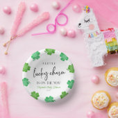 ラッキーなチャームグリーンクローバーベビーシャワー ペーパーボウル (パーティー)