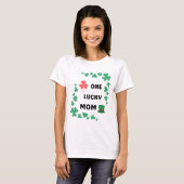 ラッキーなママ アイリッシュ Tシャツ (正面フル)