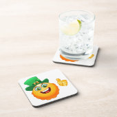 ラッキーな小人絵文字 コースター (右側)