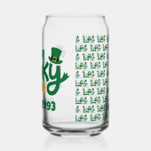 ラッキーな年から ガラス缶 (左)