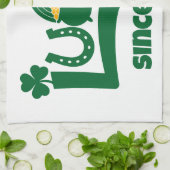 ラッキーな年から キッチンタオル (折り畳み)