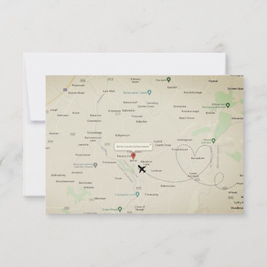 ラッキーな愛の日付を保存する日付を保存 セーブザデート (裏面)