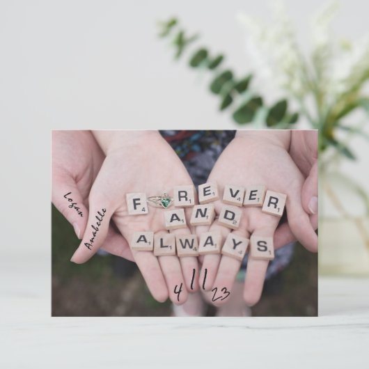 ラッキーな愛の日付を保存する日付を保存 セーブザデート (スタンド正面)