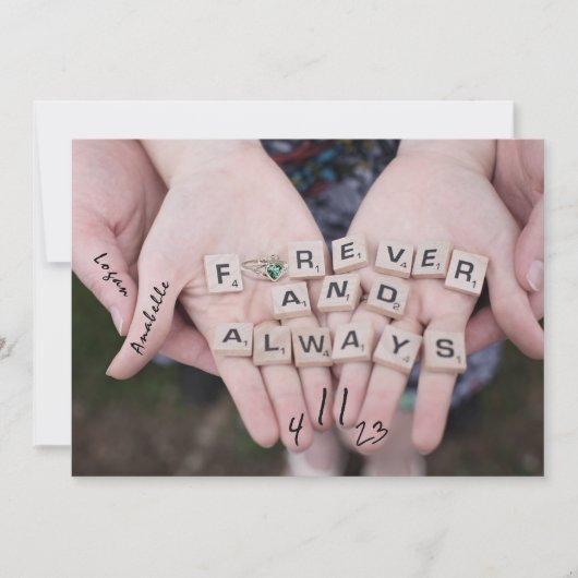 ラッキーな愛の日付を保存する日付を保存 セーブザデート (正面)