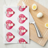 ラッキーな愛猫 キッチンタオル (四つ折り)