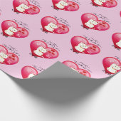 ラッキーな愛猫 ラッピングペーパー (角)