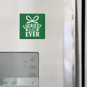 ラッキーな日エバーSt patricks dayアイリッシュラッキー マグネット