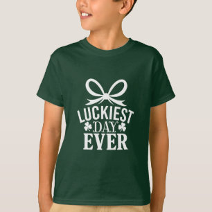 ラッキーな日エバーSt patricks dayアイリッシュラッキー Tシャツ