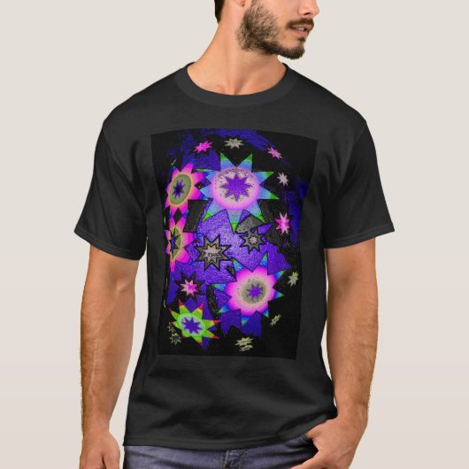 ラッキーな星たち Tシャツ (正面)