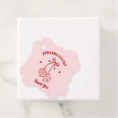 ラッキーな花嫁の感謝祭のタグ フェイバータグ (インサイチュ)