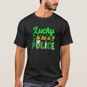 ラッキーな警察アイリッシュセントパトリックの日レレレック Tシャツ