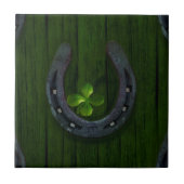 ラッキーな蹄鉄 タイル (正面)