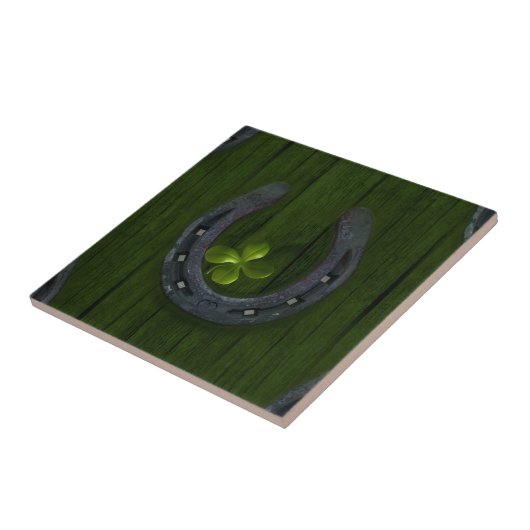 ラッキーな蹄鉄 タイル (側面)