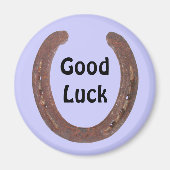 ラッキーな蹄鉄 マグネット (正面)