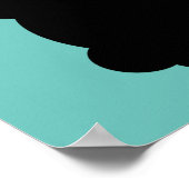 ラッキーな黒猫 ポスター (角)