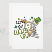 ラッキーになろう！セントパトリックの日 シーズンカード (正面/裏面)