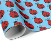 ラッキーはラディバグかわいい漫画 ラッピングペーパー (ロールコーナー)