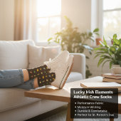 ラッキーアイリッシュエレメンツアスレティッククルーソックス ソックス