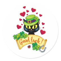 ラッキーアイリッシュキャット！