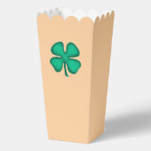 ラッキーアイリッシュクローバータンポップコーンの箱 フェイバーボックス (正面)