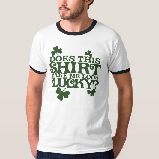 ラッキーアイリッシュシャツ Tシャツ (正面)