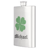ラッキーアイリッシュシャムロック/名前の追加 フラスク (左)