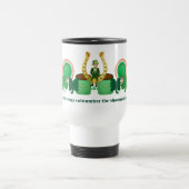 ラッキーアイリッシュシャームロック恵みSaint patricks day トラベルマグ (中央)