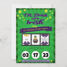 ラッキーアイリッシュセントパトリックの日パーティー