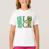 ラッキーアイリッシュトリコラー Tシャツ (正面)
