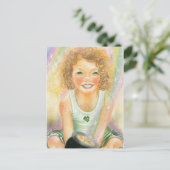 ラッキーアイリッシュレプラコーン ポストカード (スタンド正面)