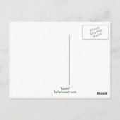 ラッキーアイリッシュレプラコーン ポストカード (裏面)