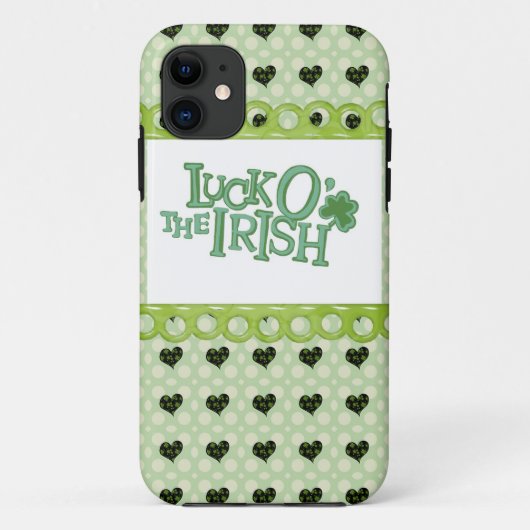 ラッキーアイリッシュiPhoneケース Case-Mate iPhoneケース (裏面)