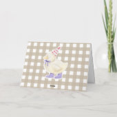 ラッキーアクリングバースデー感謝していパーティー サンキューカード (裏面)