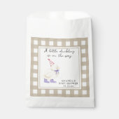 ラッキーアヒルの赤ちゃんシャワー フェイバーバッグ (正面)