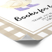 ラッキーアヒルの赤ちゃんシャワー – ベビー用の本 ポスター (角)