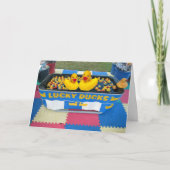 ラッキーアヒル カード (正面)