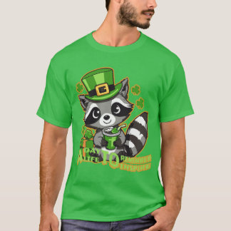 ラッキーアライグマ – 聖パトリックの日 Tシャツ
