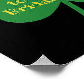 ラッキーインラブアイリッシュテーマのブライダルシャワーへようこそ ポスター (角)