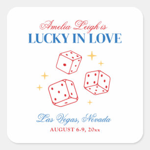 ラッキーインラブカジノバチェロレッテ週末 スクエアシール