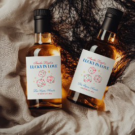 ラッキーインラブカジノバチェロレッテ週末 リキュールボトルラベル