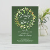 ラッキーインラブゴールデンシャムロックズリハーサルディナー 招待状 (スタンド正面)